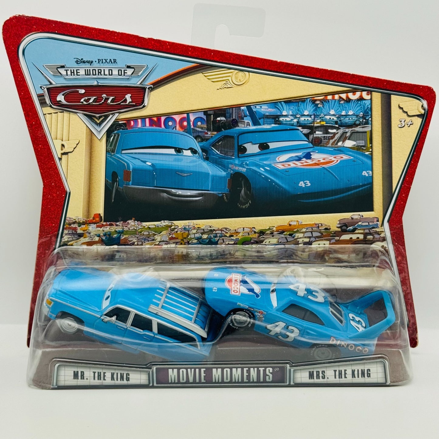 Disney Pixar Cars - MRS THE KING & KING World Of Cars 2008 - 1:55 Diecast