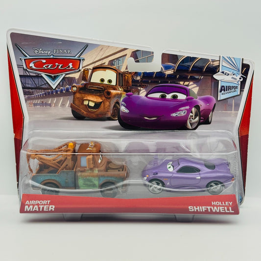 Disney Pixar Cars - AIRPORT MATER & HOLLEY Airport Adventure 2013 - 1:55 Diecast
