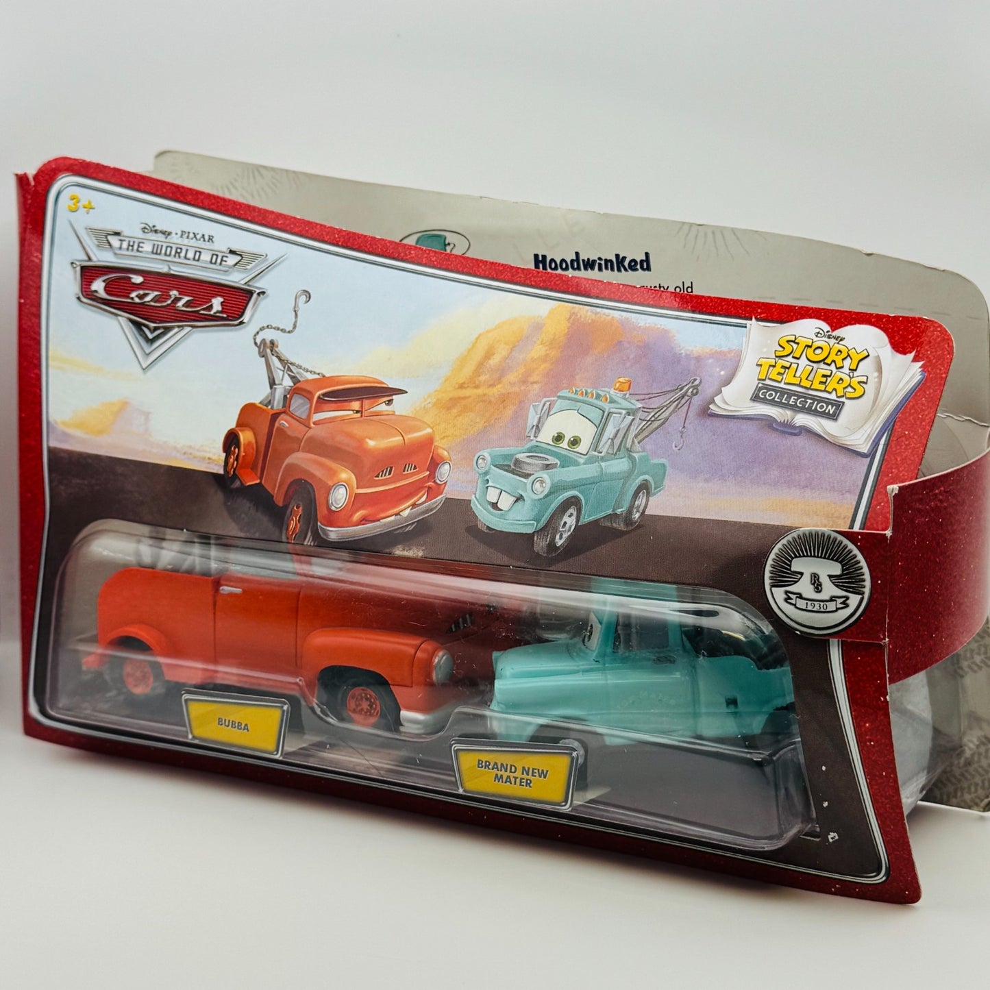Disney Pixar Cars - Story Tellers BUBBA & BRAND NEW MATER 2009 - 1:55 Diecast