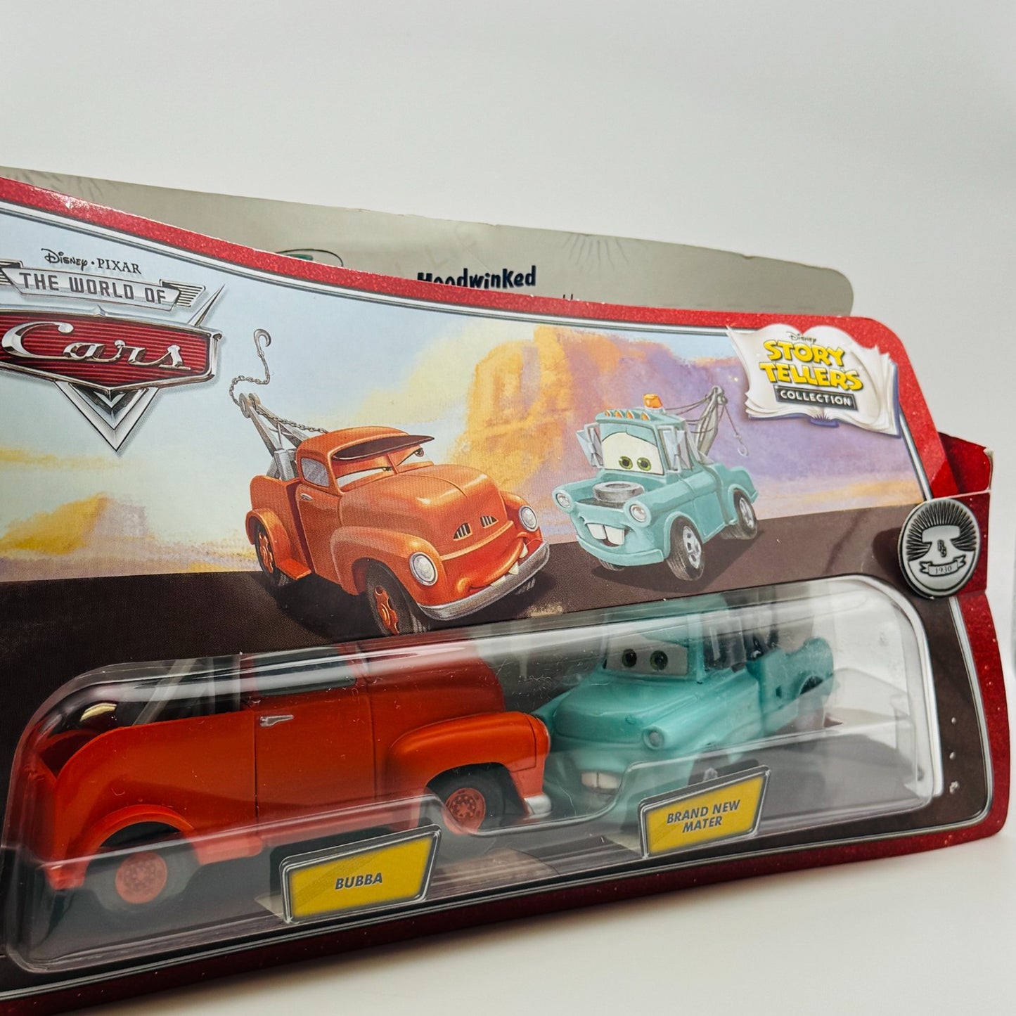Disney Pixar Cars - Story Tellers BUBBA & BRAND NEW MATER 2009 - 1:55 Diecast