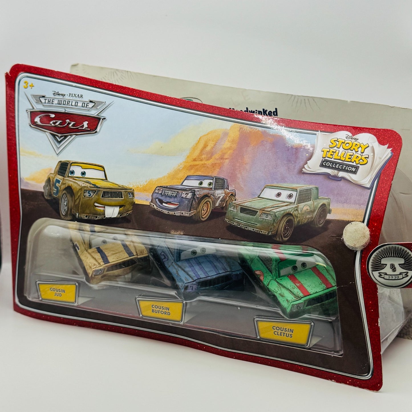 Disney Pixar Cars - Story Tellers COUSIN CLETUS BUFORD JUD 3-PACK - 1:55 Diecast
