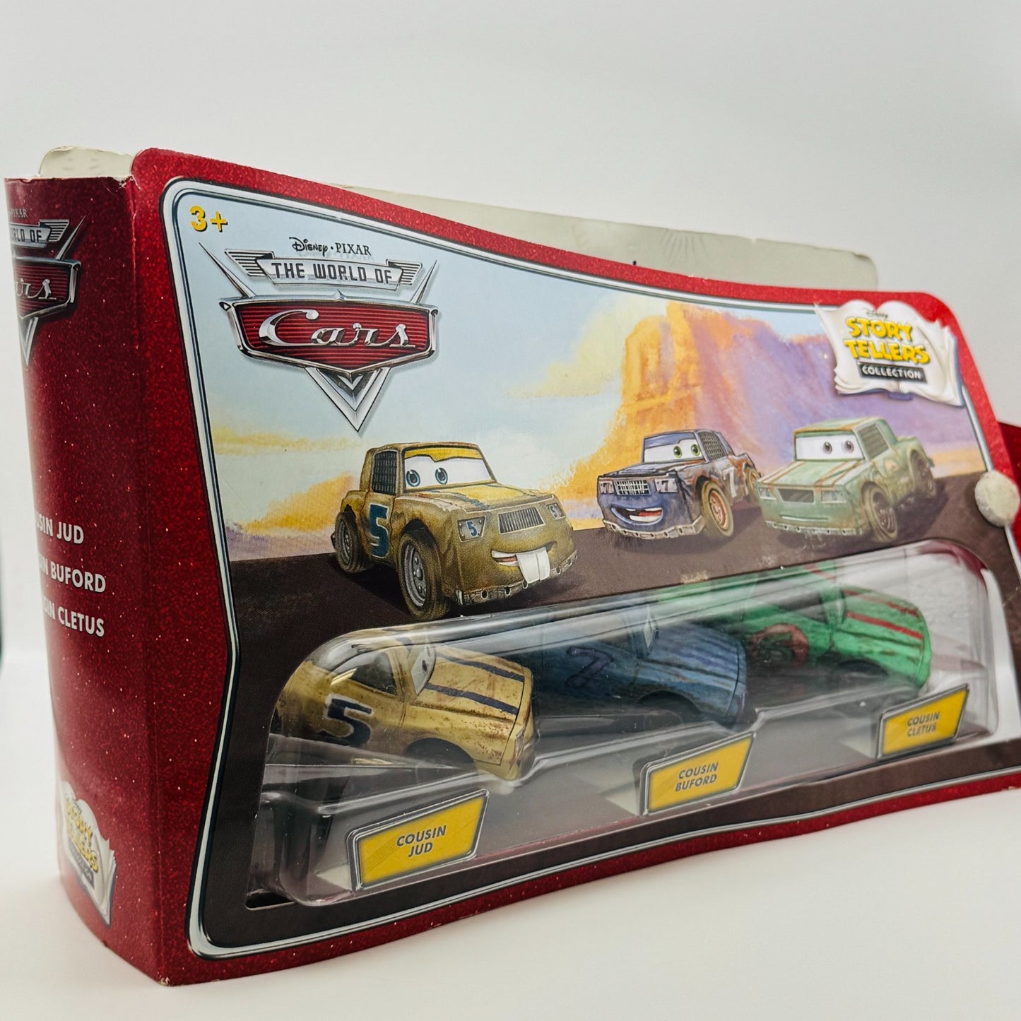 Disney Pixar Cars - Story Tellers COUSIN CLETUS BUFORD JUD 3-PACK - 1:55 Diecast