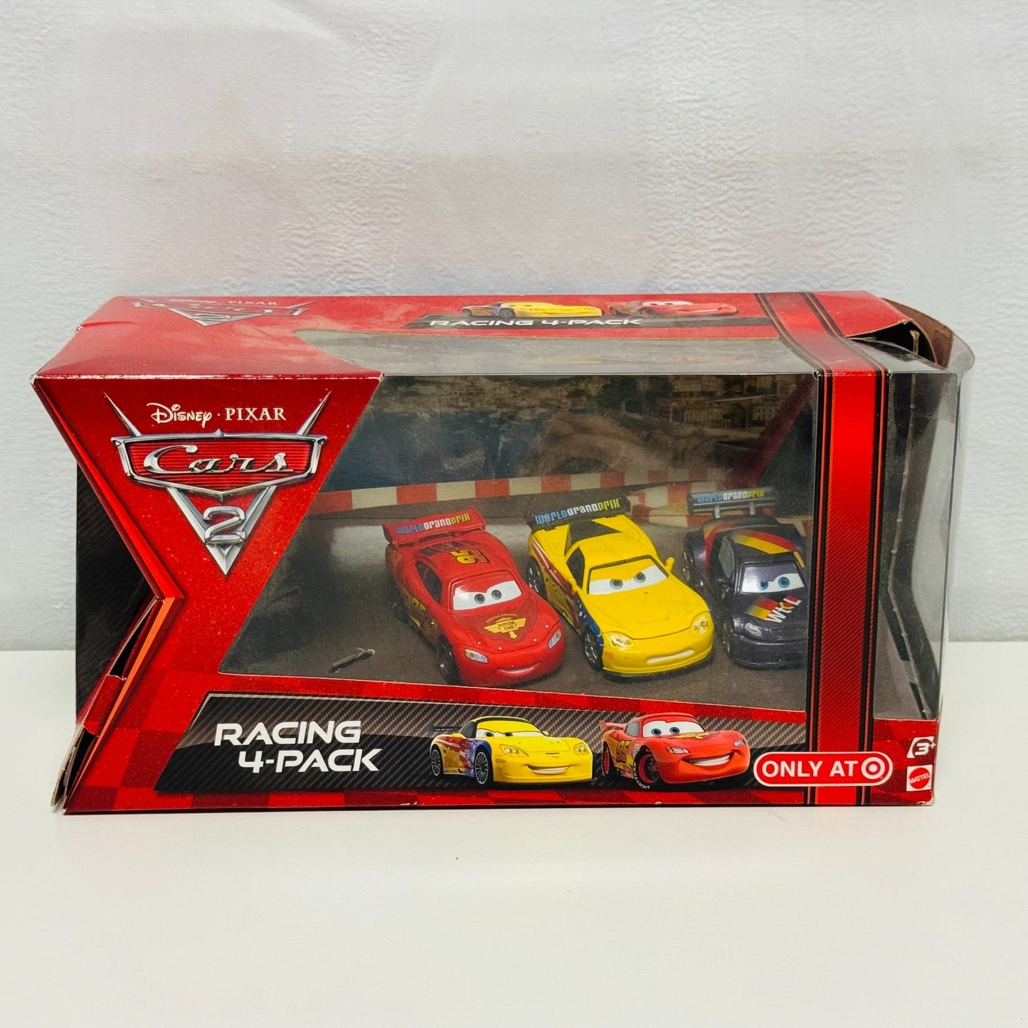 Disney Pixar Cars - WGP RACING 4-PK JEFF MAX *NO EXCLUSIVE* - 1:55 Diecast