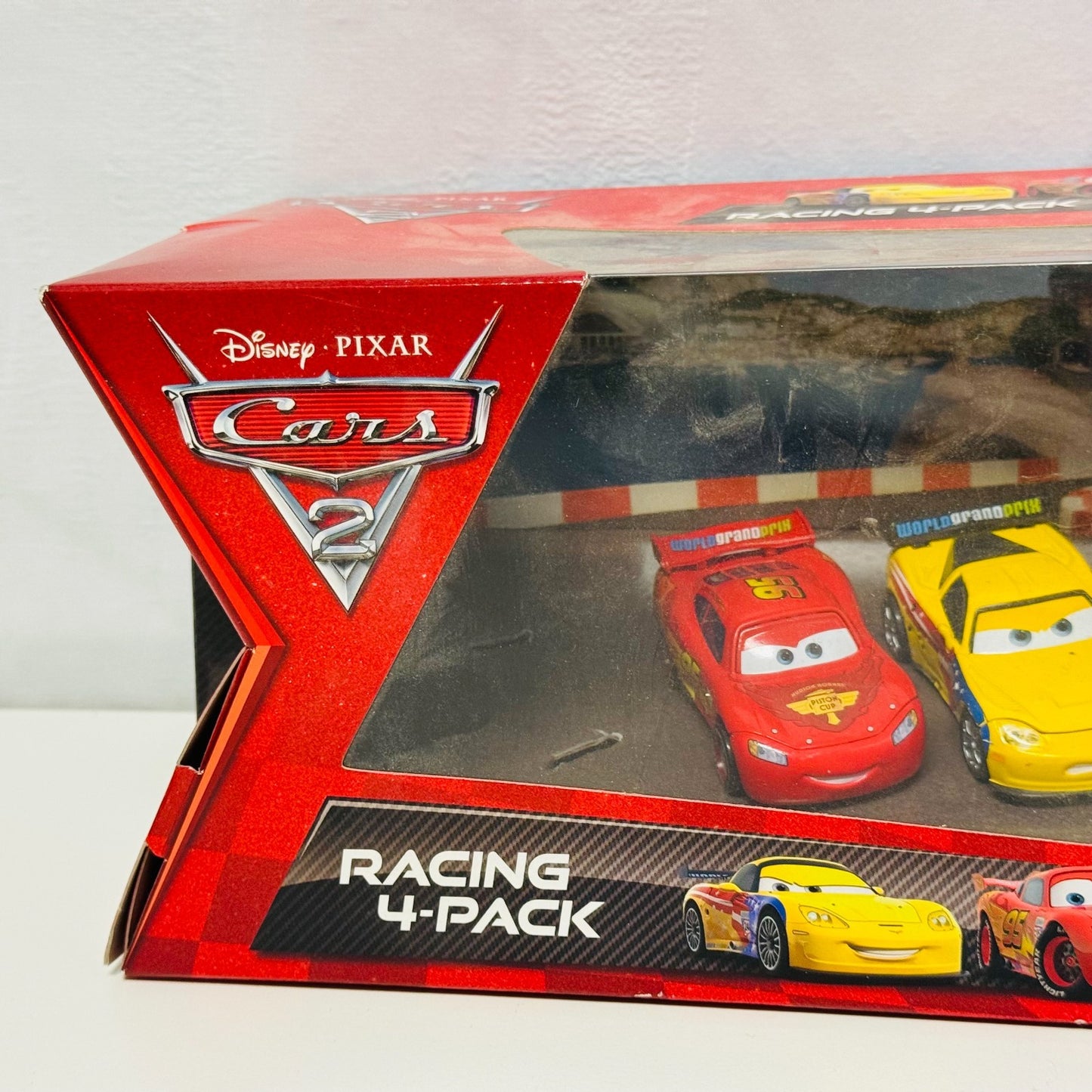 Disney Pixar Cars - WGP RACING 4-PK JEFF MAX *NO EXCLUSIVE* - 1:55 Diecast
