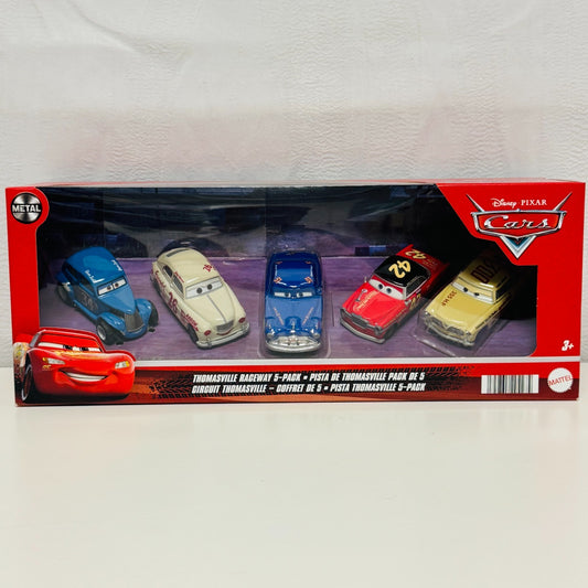 Disney Pixar Cars - THOMASVILLE RACEWAY 5-PK DUCKY JIMMY LUGWRENCH 1:55 Diecast