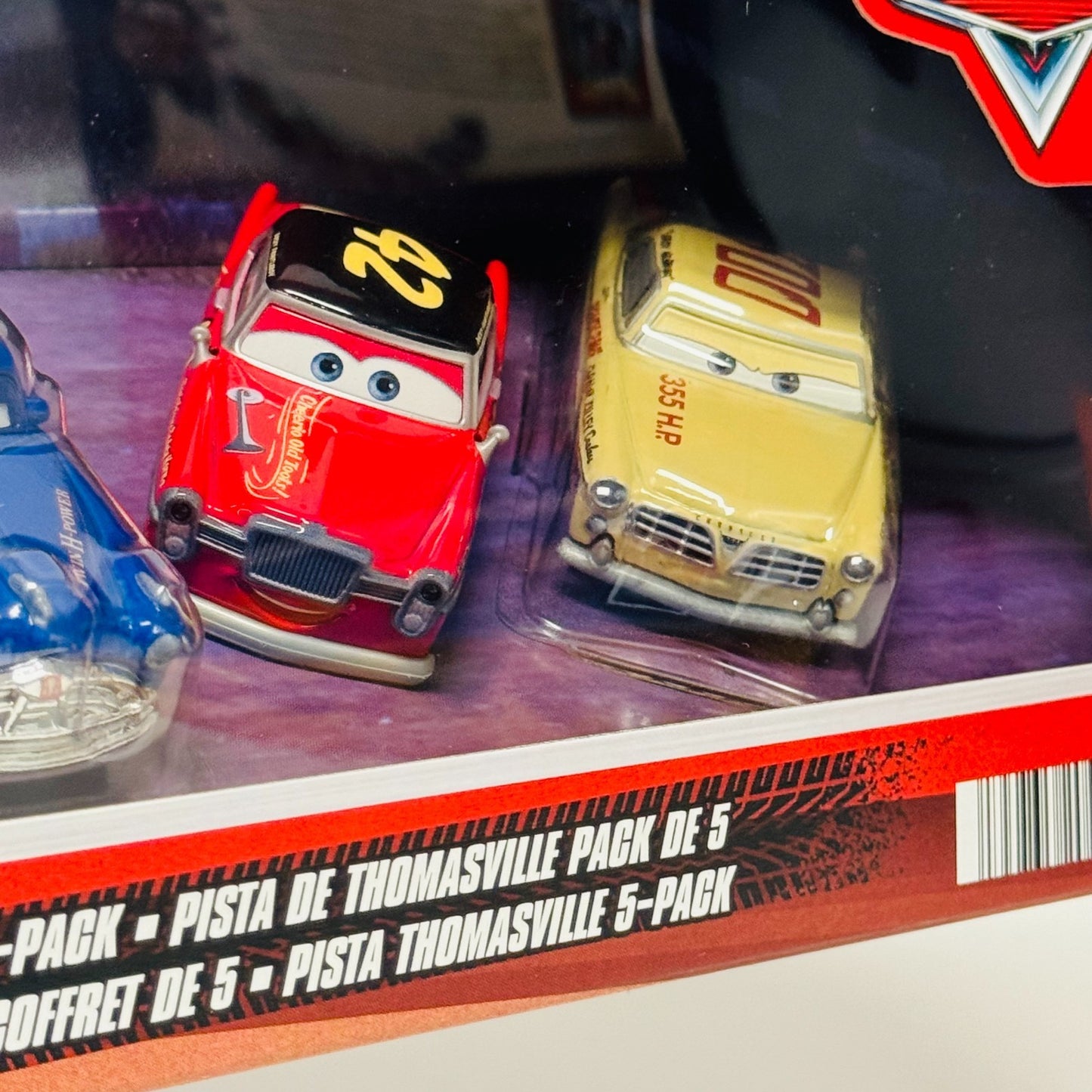 Disney Pixar Cars - THOMASVILLE RACEWAY 5-PK DUCKY JIMMY LUGWRENCH 1:55 Diecast