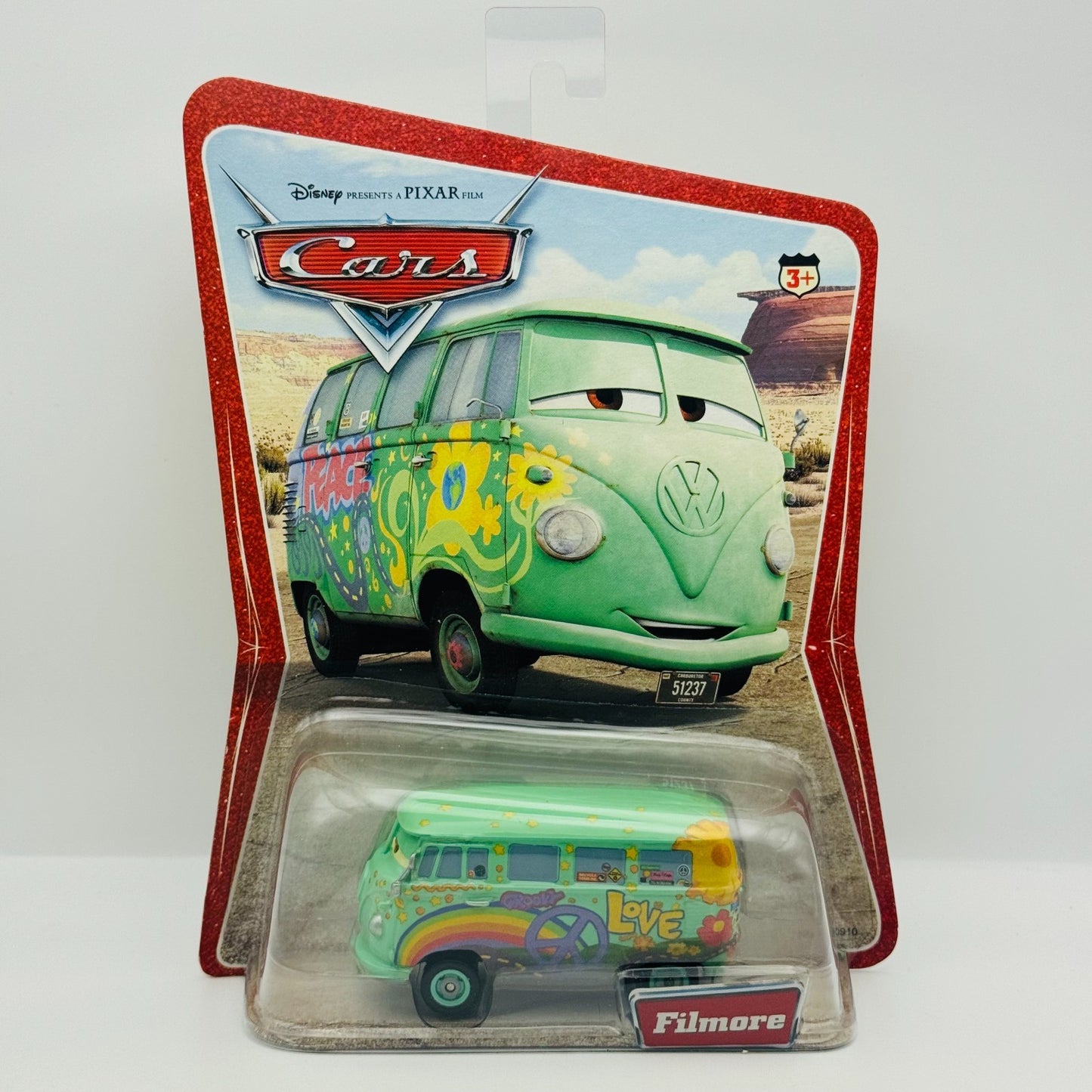 Disney Pixar Cars - FILLMORE "FILMORE" Desert Series 2006 - 1:55 Diecast