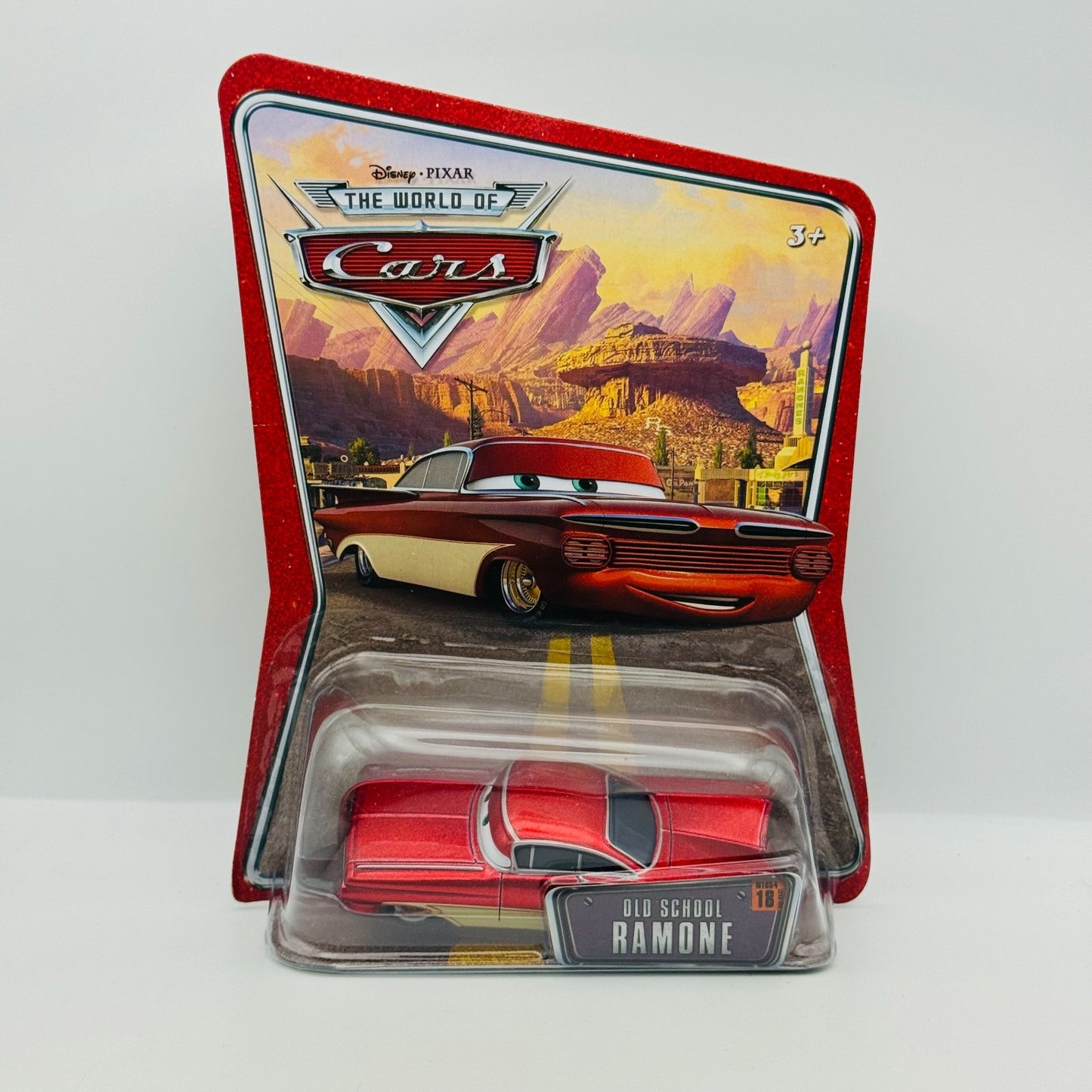 Disney Pixar Cars - CRUISIN' OLD SCHOOL RAMONE World of Cars 2008 - 1:55 Diecast