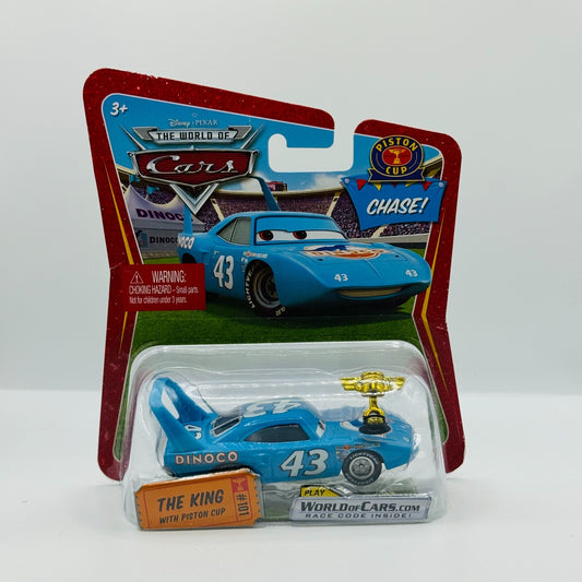 Disney Pixar Cars - THE KING WITH PISTON CUP Race O Rama 2009 - 1:55 Diecast