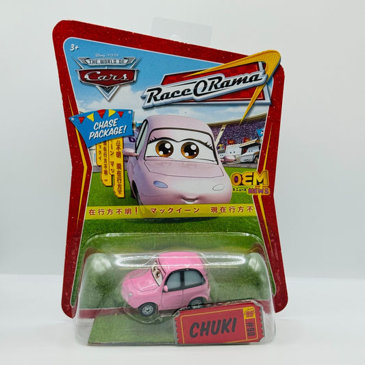 Disney Pixar Cars - CHUKI CHASE PACKAGE Race O Rama 2009 - 1:55 Diecast