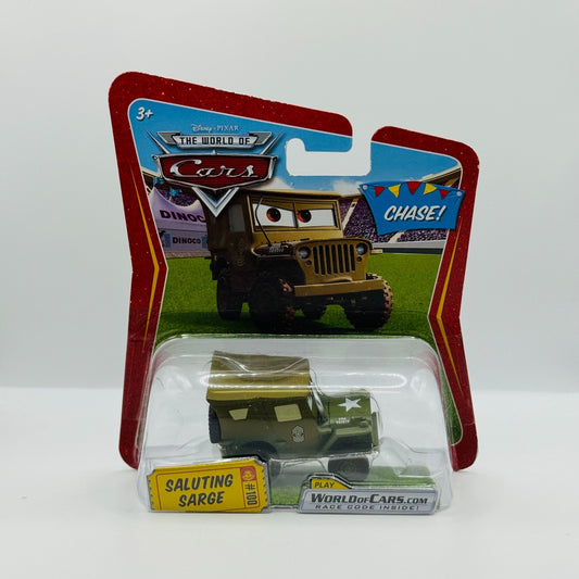 Disney Pixar Cars - SALUTING SARGE *CHASE* Race O Rama 2009 - 1:55 Diecast