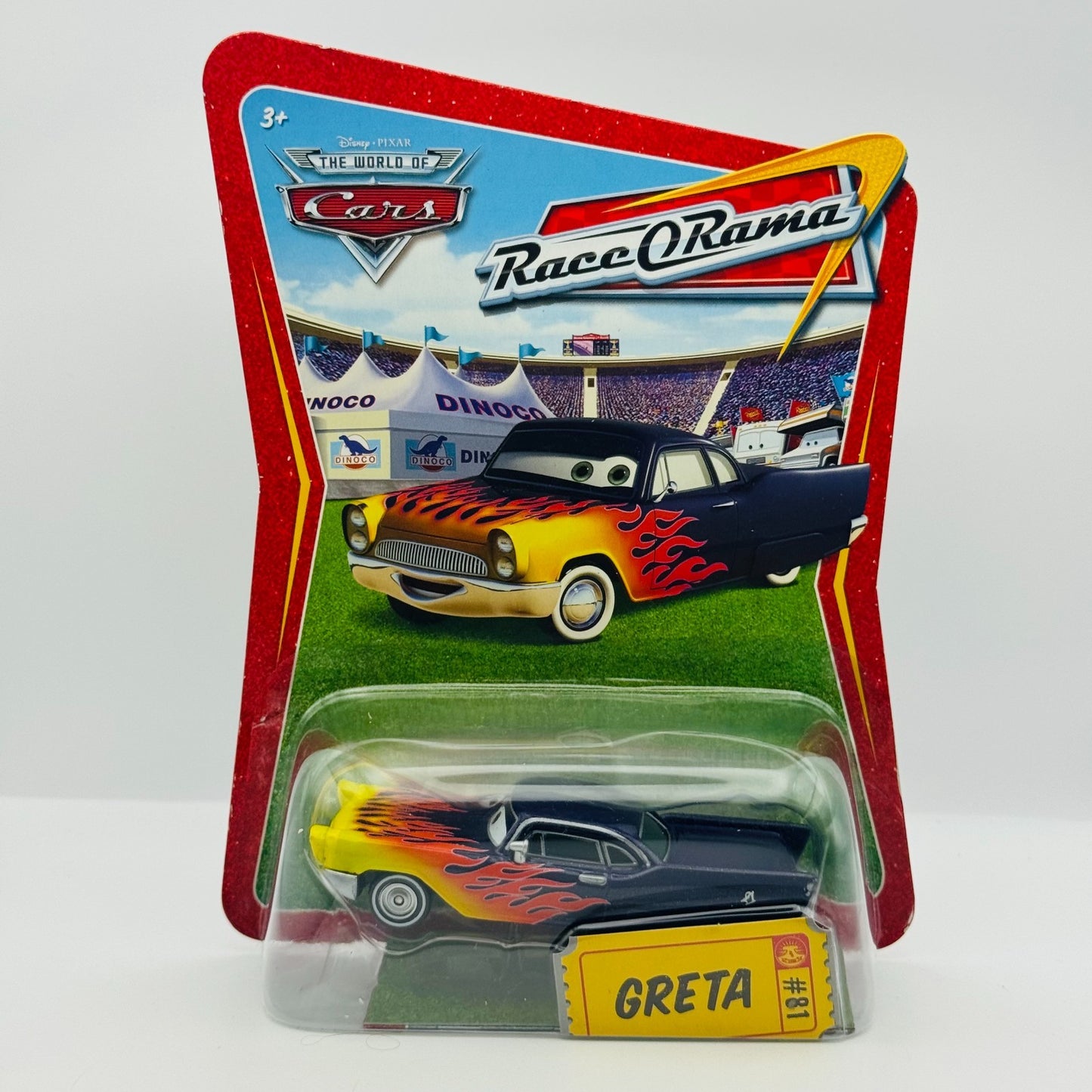 Disney Pixar Cars - GRETA Race O Rama 2009 - 1:55 Diecast
