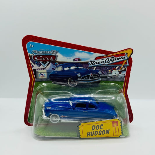 Disney Pixar Cars - DOC HUDSON SHORT CARD Race O Rama 2009 - 1:55 Diecast