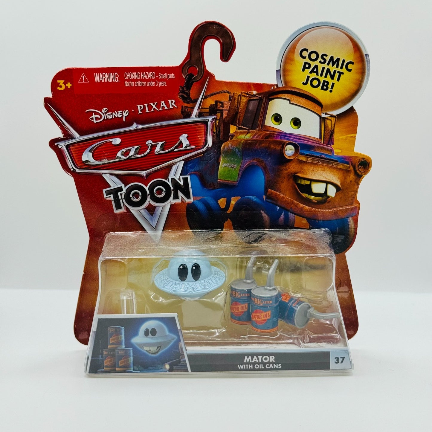 Disney Pixar Cars Toon - MATOR UFO UFM Unidentified Flying 2010 - 1:55 Diecast