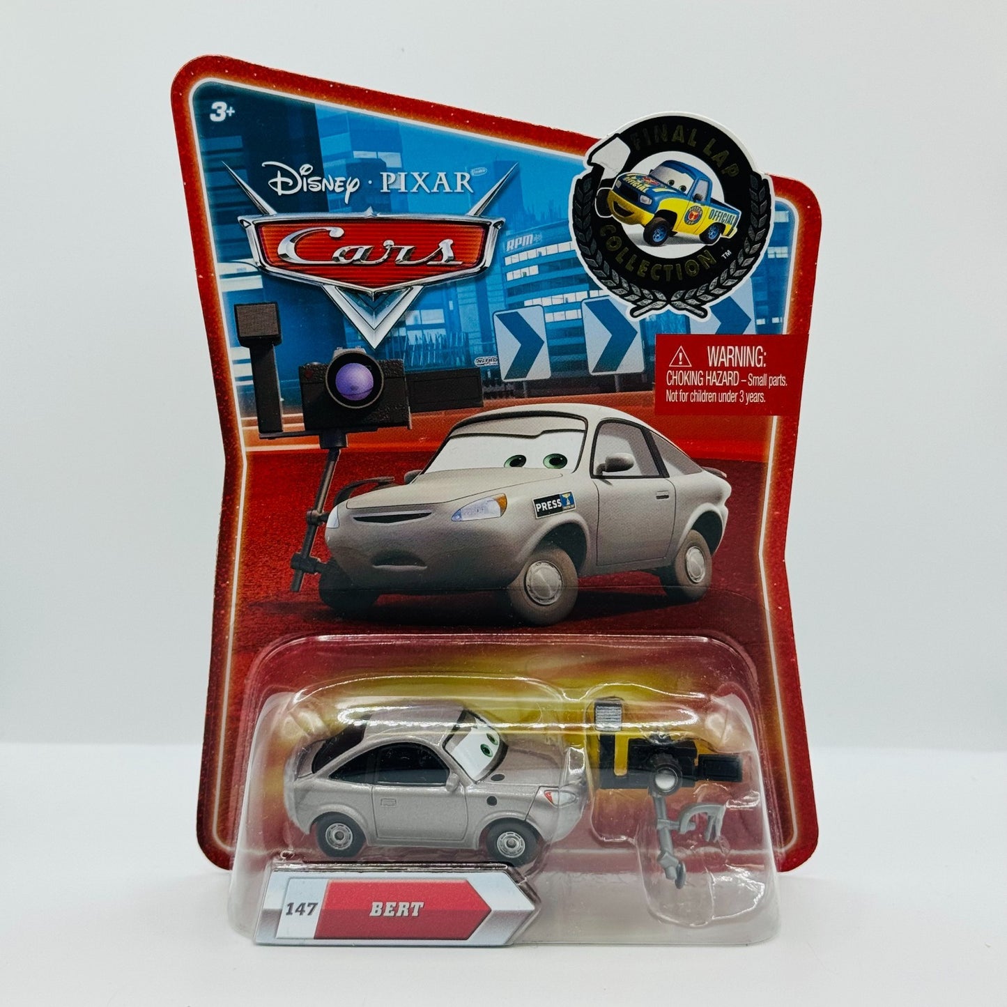 Disney Pixar Cars - BERT Final Lap 2010 - 1:55 Diecast