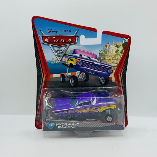 Disney Pixar Cars - PURPLE HYDRAULIC RAMONE Cars 2 2011 - 1:55 Diecast