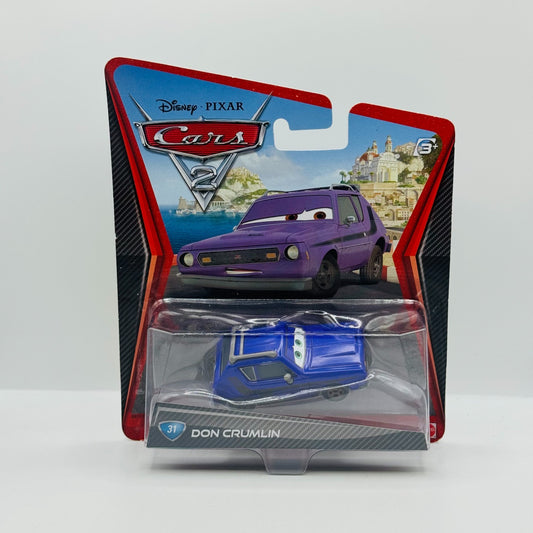Disney Pixar Cars - DON CRUMLIN Purple Gremlin Cars 2 2011 - 1:55 Diecast