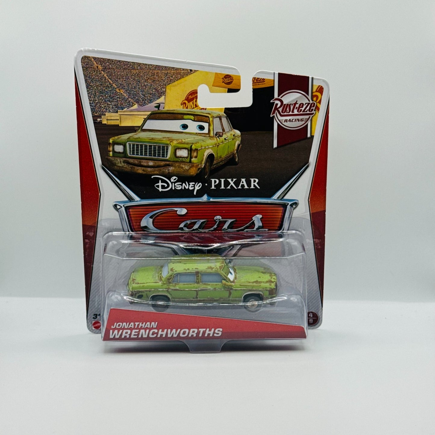 Disney Pixar Cars - JONATHAN WRENCHWORTHS Rusteze Racing 2013 - 1:55 Diecast