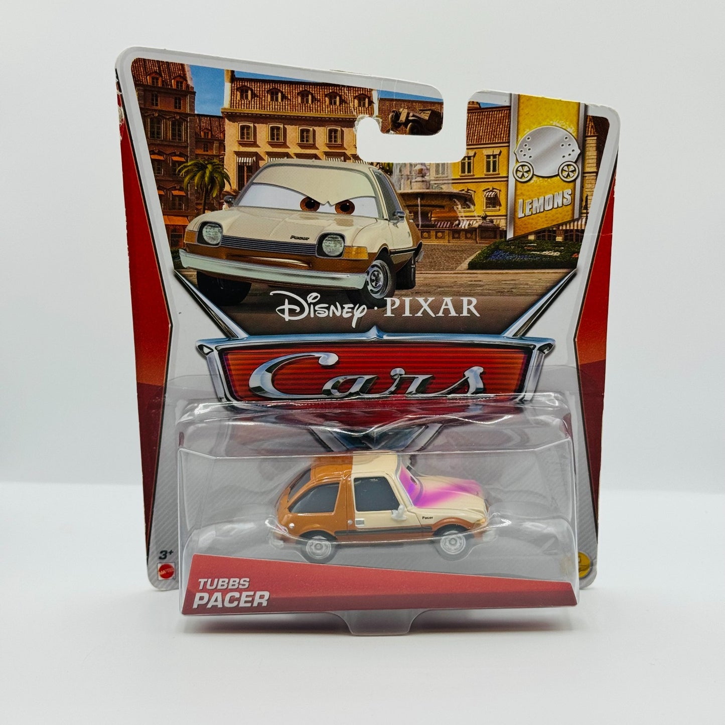 Disney Pixar Cars - TUBBS PACER WITH PAINT SPRAY ERROR Lemons 2013 -1:55 Diecast
