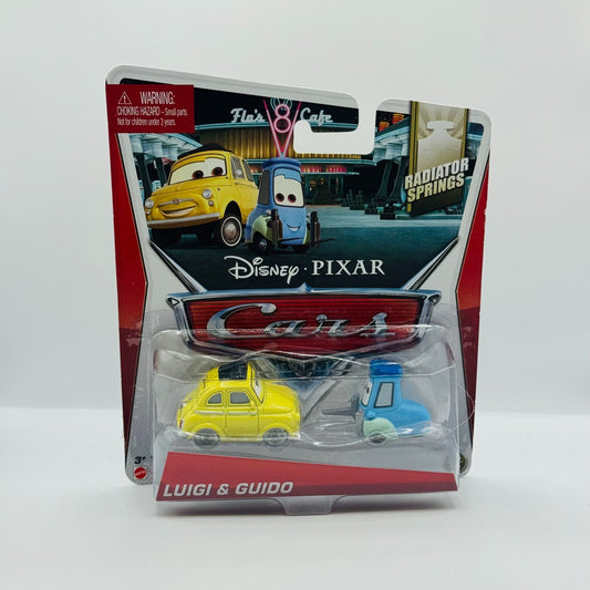 Disney Pixar Cars - LUIGI & GUIDO Radiator Springs 2014 - 1:55 Diecast