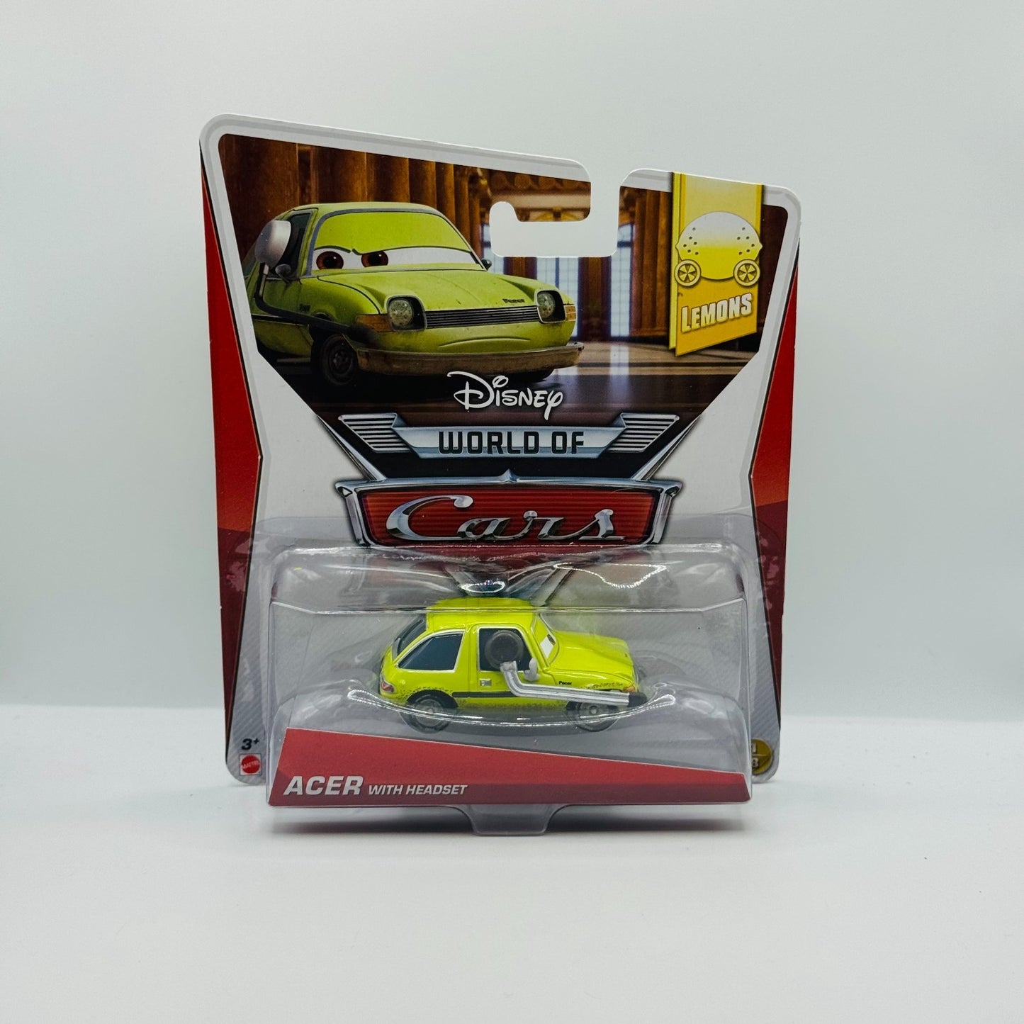 Disney Pixar Cars - ACER WITH HEADSET Lemons 2014 - 1:55 Diecast