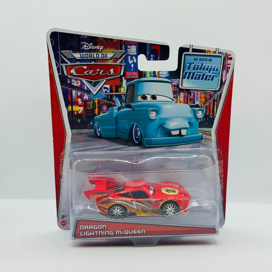 Disney Pixar Cars Toon - DRAGON LIGHTNING MCQUEEN Tokyo Mater 2014 -1:55 Diecast