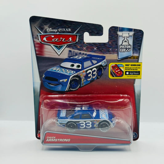 Disney Pixar Cars - MOOD SPRINGS CHUCK ARMSTRONG Piston Cup 2016 - 1:55 Diecast