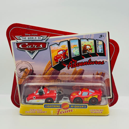 Disney Pixar Cars - Mini Adventures McQUEEN & HUDSON - Lightning McQueen’s Team