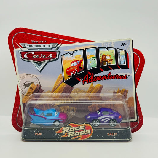 Disney Pixar Cars - Mini Adventures FLO & SALLY - Race Rods