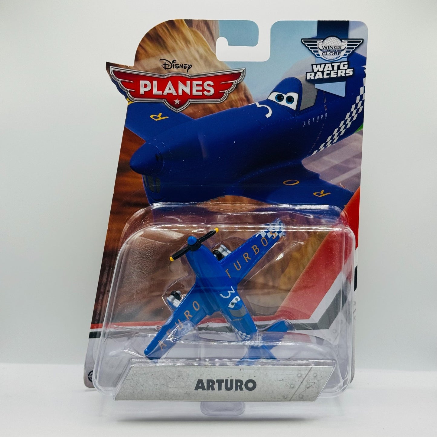 Disney Planes & Pixar Cars - ARTURO WATG Racers 2016 - 1:55 Diecast