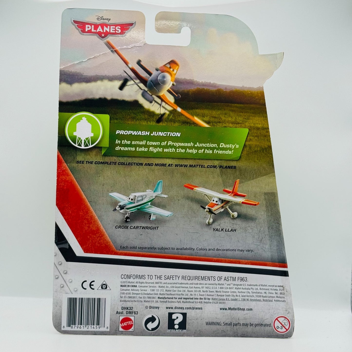 Disney Planes & Pixar Cars - CROIX CARTWRIGHT Propwash Junction - 1:55 Diecast