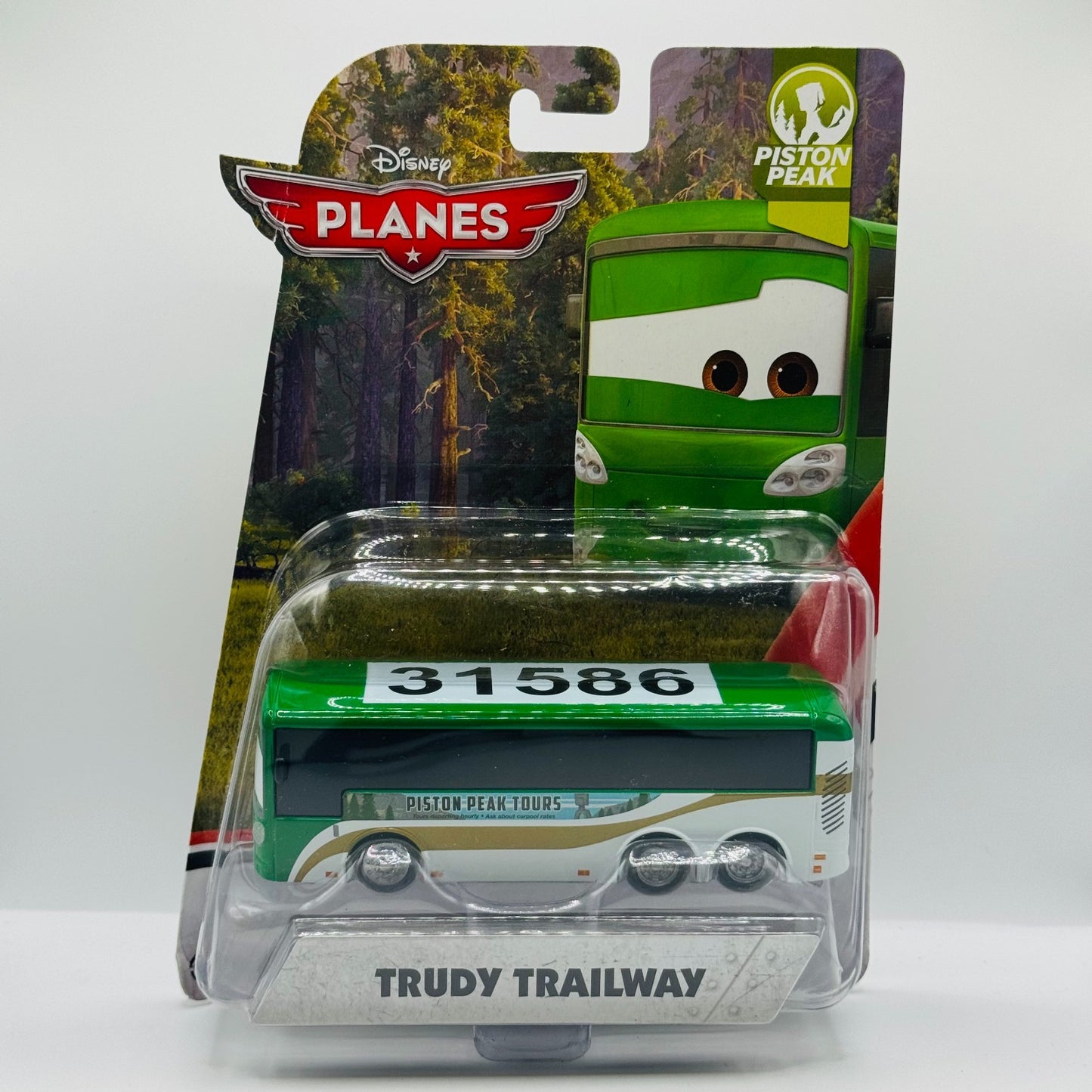 Disney Planes & Pixar Cars - TRUDY TRAILWAY Piston Peak 2016 - 1:55 Diecast