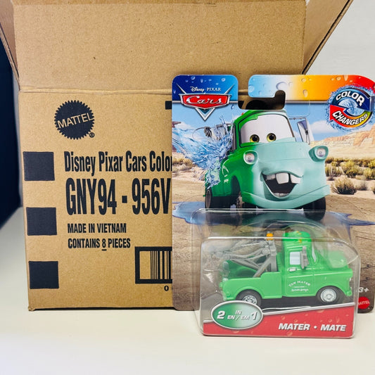 Disney Pixar Cars - COLOR CHANGERS 2024 CASE V 8 Count Assortment - 1:55 Scale