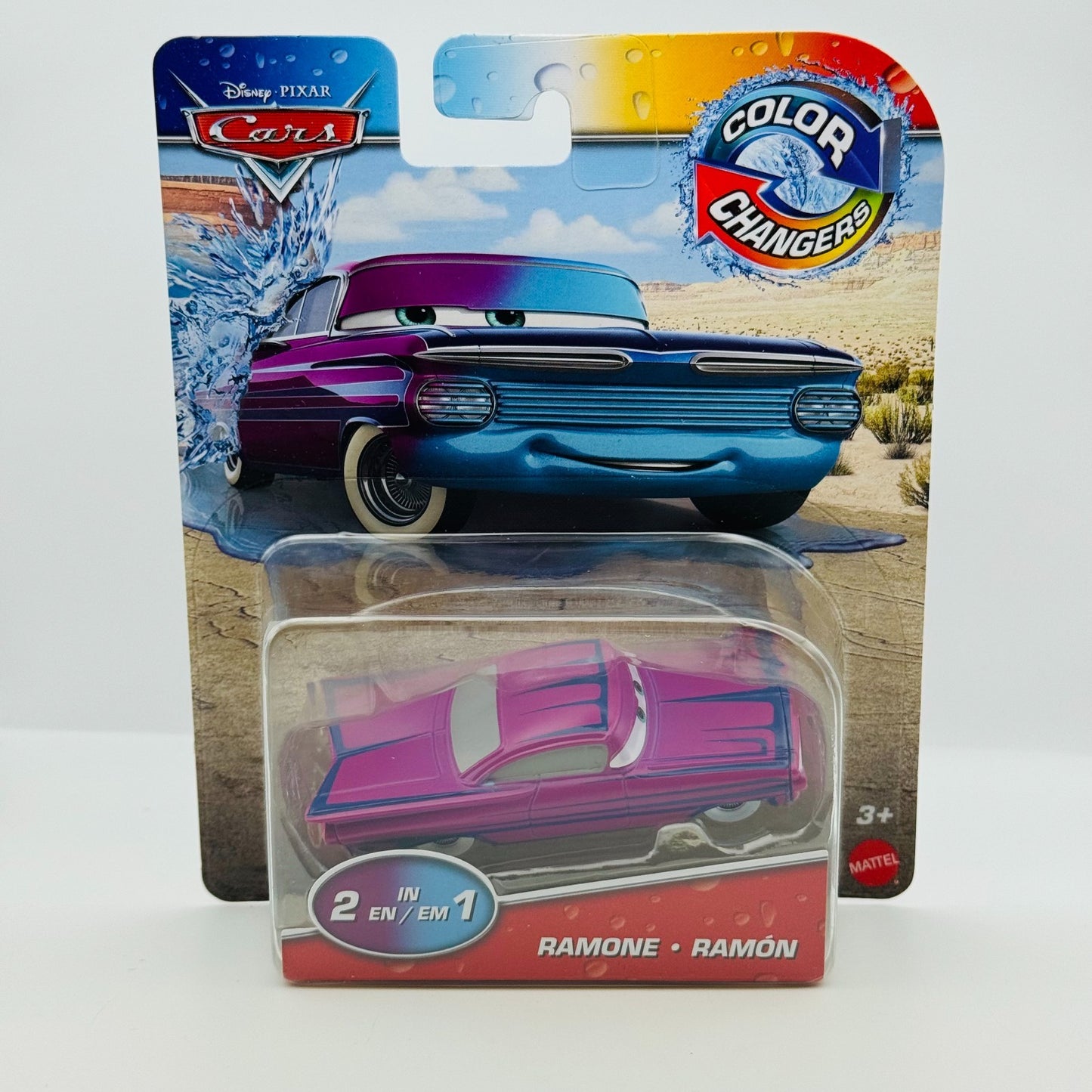 Disney Pixar Cars - COLOR CHANGERS 2024 CASE W 8 Count Assortment - 1:55 Scale