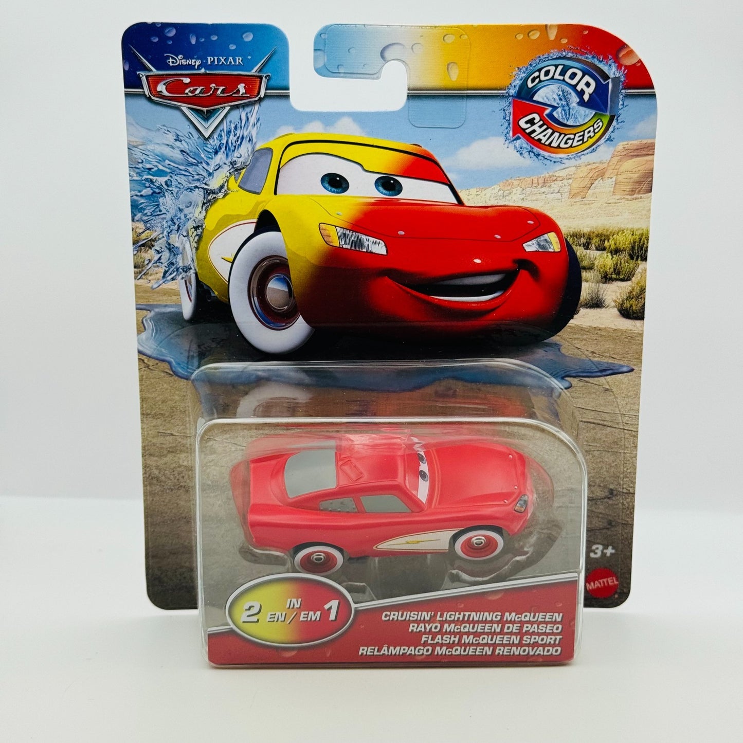 Disney Pixar Cars - COLOR CHANGERS 2024 CASE W 8 Count Assortment - 1:55 Scale