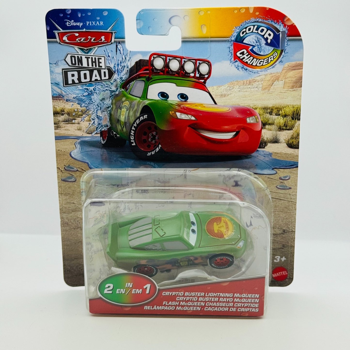 Disney Pixar Cars - COLOR CHANGERS 2024 CASE W 8 Count Assortment - 1:55 Scale