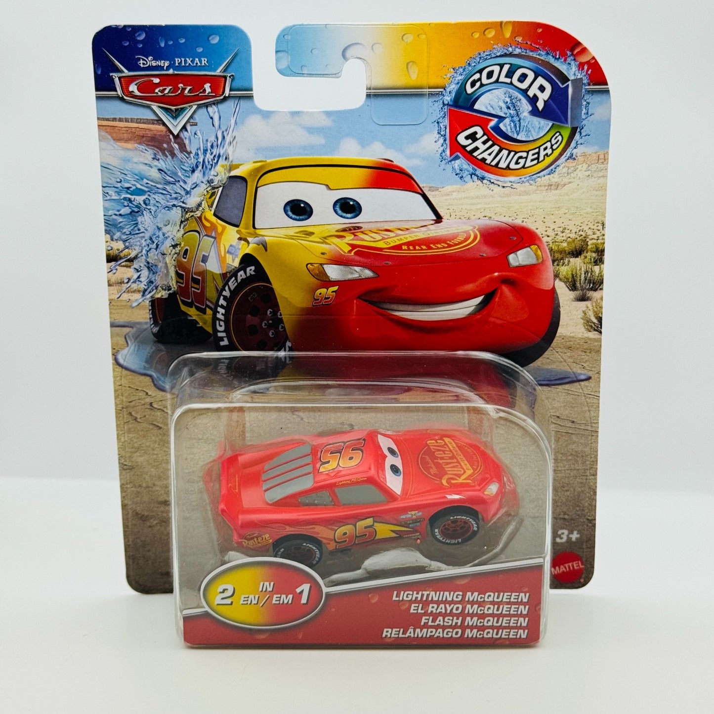 Disney Pixar Cars - COLOR CHANGERS 2024 CASE W 8 Count Assortment - 1:55 Scale