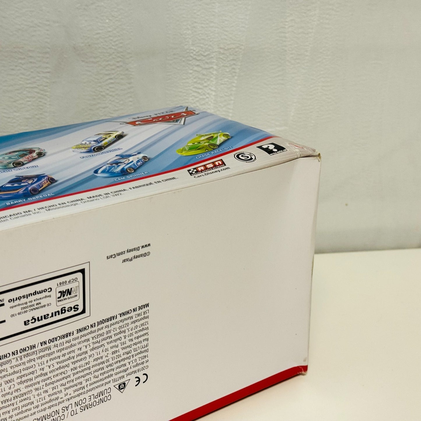 Disney Pixar Cars - PISTON CUP RACE 11-PK *CHINA* CARL CLUTCHEN CAM 1:55 Diecast