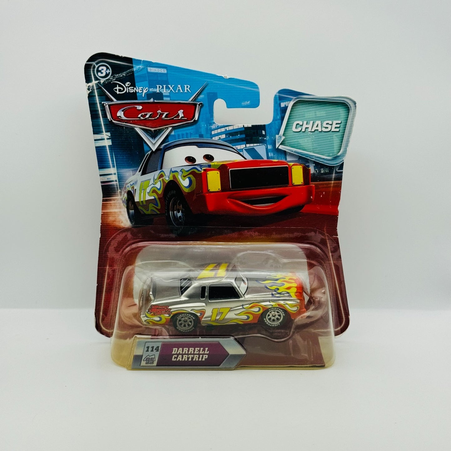 Disney Pixar Cars - RANSBURG DARRELL CARTRIP METALLIC CHASE 2010 - 1:55 Diecast