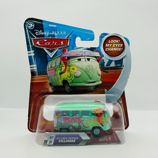 Disney Pixar Cars - LENTICULAR PIT CREW MEMBER FILLMORE Eyes Change 1:55 Diecast