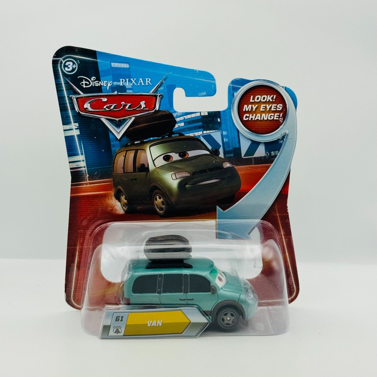 Disney Pixar Cars - SCREAMING VAN VARIANT LENTICULAR My Eyes Change 1:55 Diecast