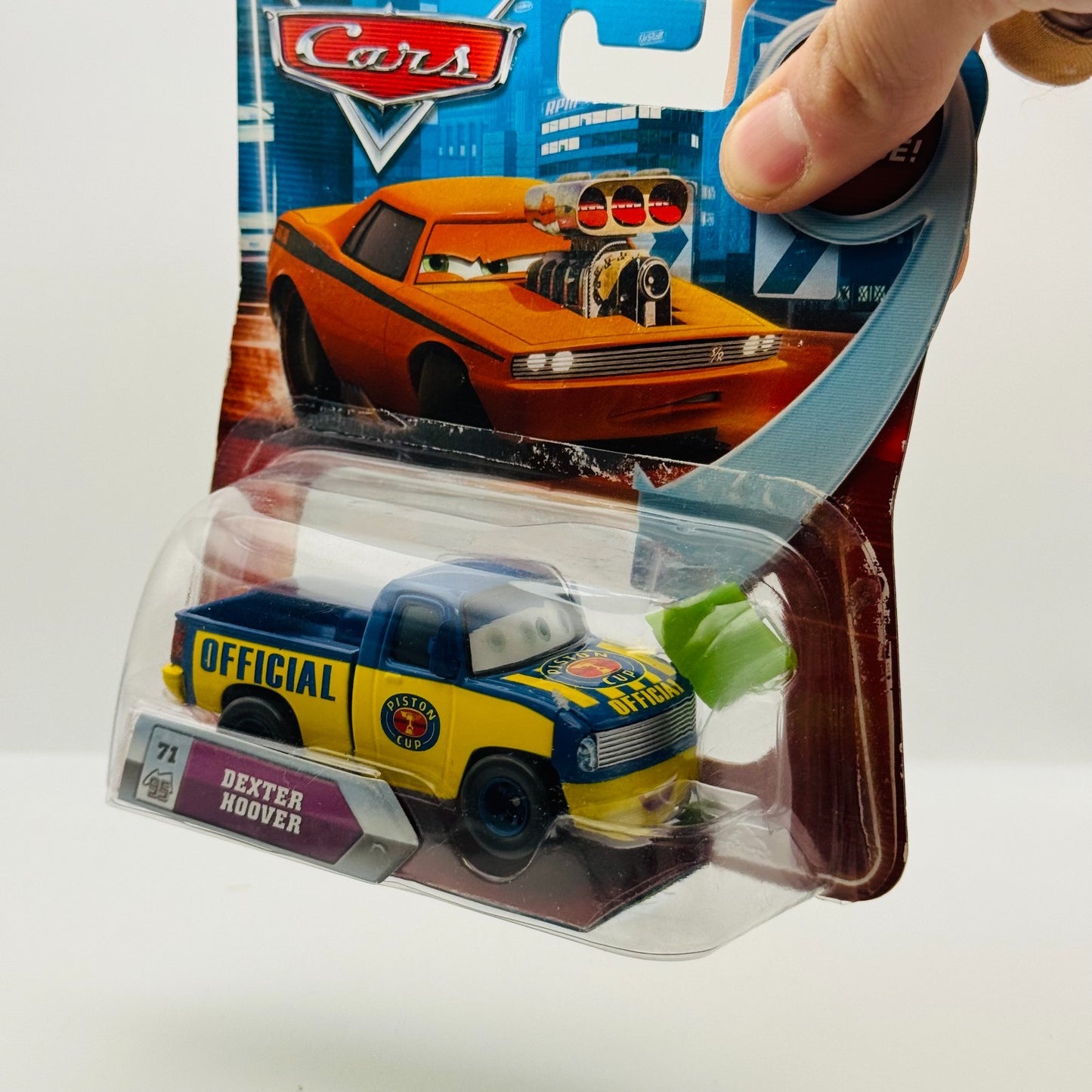 Disney Pixar Cars - SNOT ROD DEXTER HOOVER ERROR CARD 2010 - 1:55 Diecast