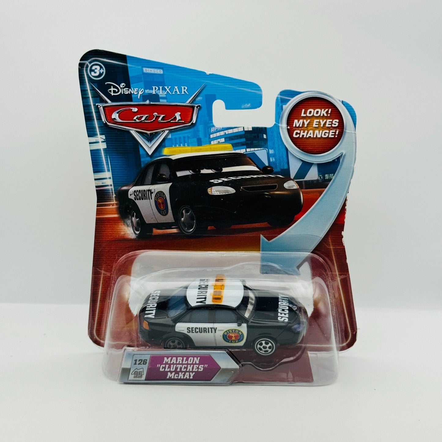 Disney Pixar Cars - LENTICULAR MARLON CLUTCHES MCKAY Eyes Change - 1:55 Diecast