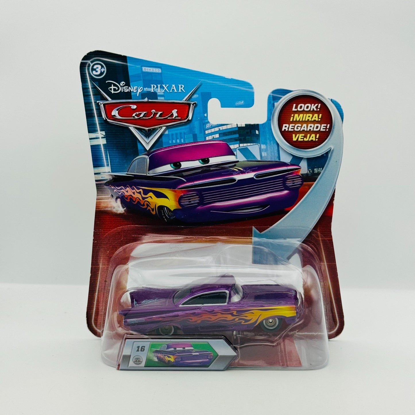 Disney Pixar Cars - LENTICULAR PURPLE RAMONE My Eyes Change 2010 - 1:55 Diecast