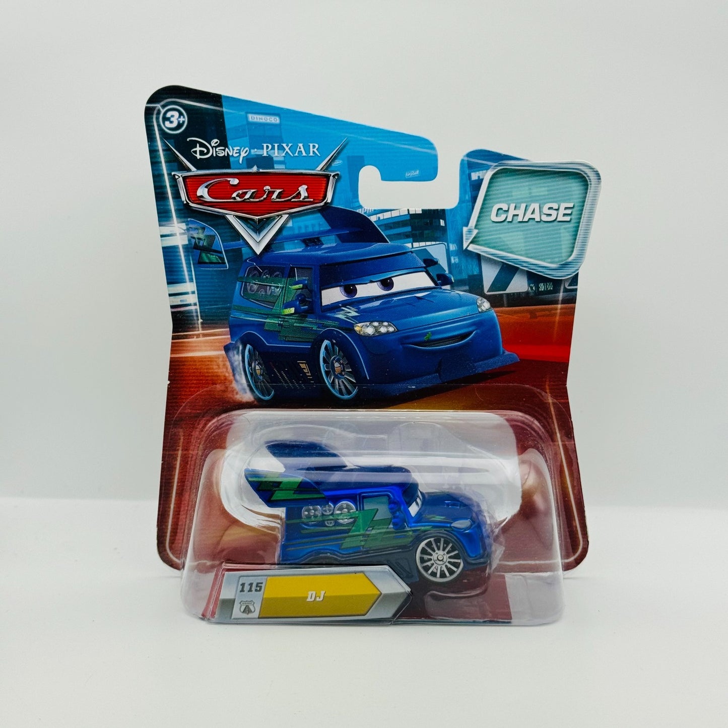 Disney Pixar Cars - METALLIC DJ RANSBURG *CHASE* 2010 - 1:55 Diecast