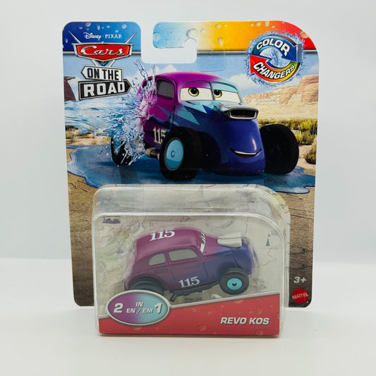 Disney Pixar Cars - COLOR CHANGERS REVO KOS PURPLE - 1:55 Scale