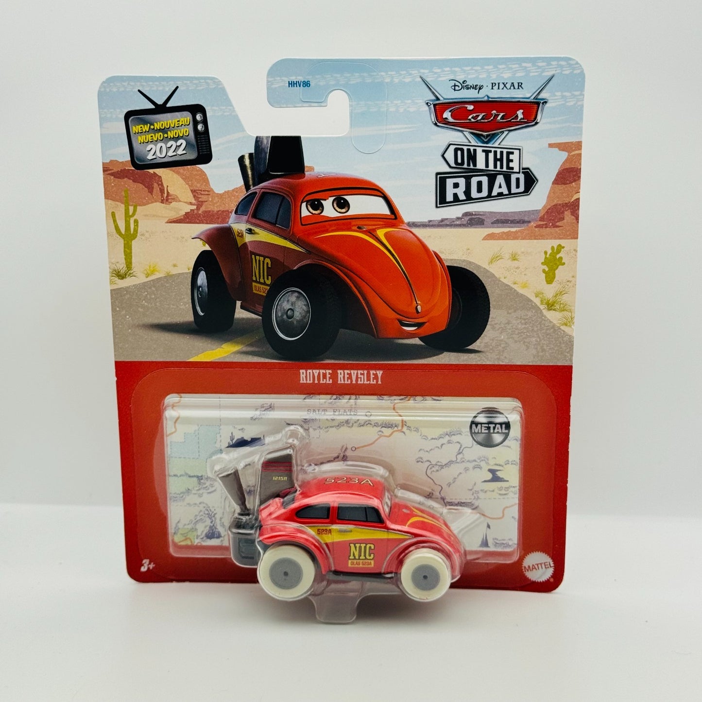 Disney Pixar Cars - ROYCE REVSLEY SALT FLATS On The Road 2022 - 1:55 Diecast