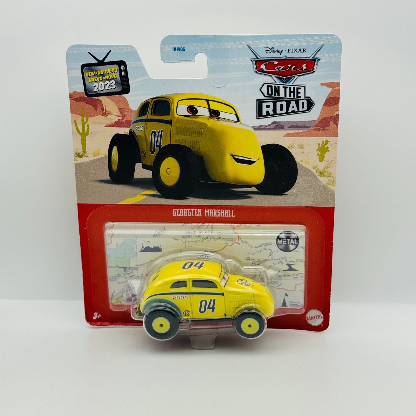 Disney Pixar Cars - GEARSTEN MARSHALL On The Road 2023 - 1:55 Diecast