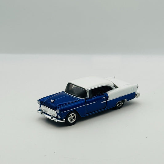 M2 Machines - 1966 CCHEVROLET BEL AIR HARDTOP CUSTOM BLUE R99 2025 -1:64 Diecast