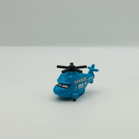 Disney Pixar Cars - Mini Racers DINOCO HELICOPTER ROTOR TURBOSKY - Diecast